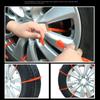 Rubber Car Tire Anti Slip Chains Driving Safety Snow Tire Chains Useful Skid Chains