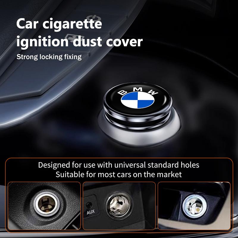 Car Cigarette Lighter Dust Cover Dustproof Cap Plug For BMW E87 E70 E91 E30 G20 E92 E93 E60 E46 E90 G30 E53 X1