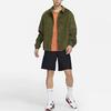 Nike Вельветовая повседневная куртка с многослойным логотипом, мужские куртки зеленого цвета DO2323-326