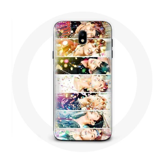 Coque pour Samsung Galaxy J5 2017 BTS You Never Walk Alone Affiche Chanson Not Today