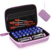 EVA Insulin Vials Storage Case Large Capacity Insulin Organizer  for 24x3ml+2 x30ml Vials
