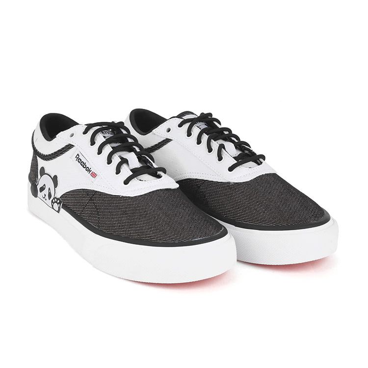 Reebok Кроссовки унисекс Club C Coast Panda Black Core-Черная обувь-Белый GV8219
