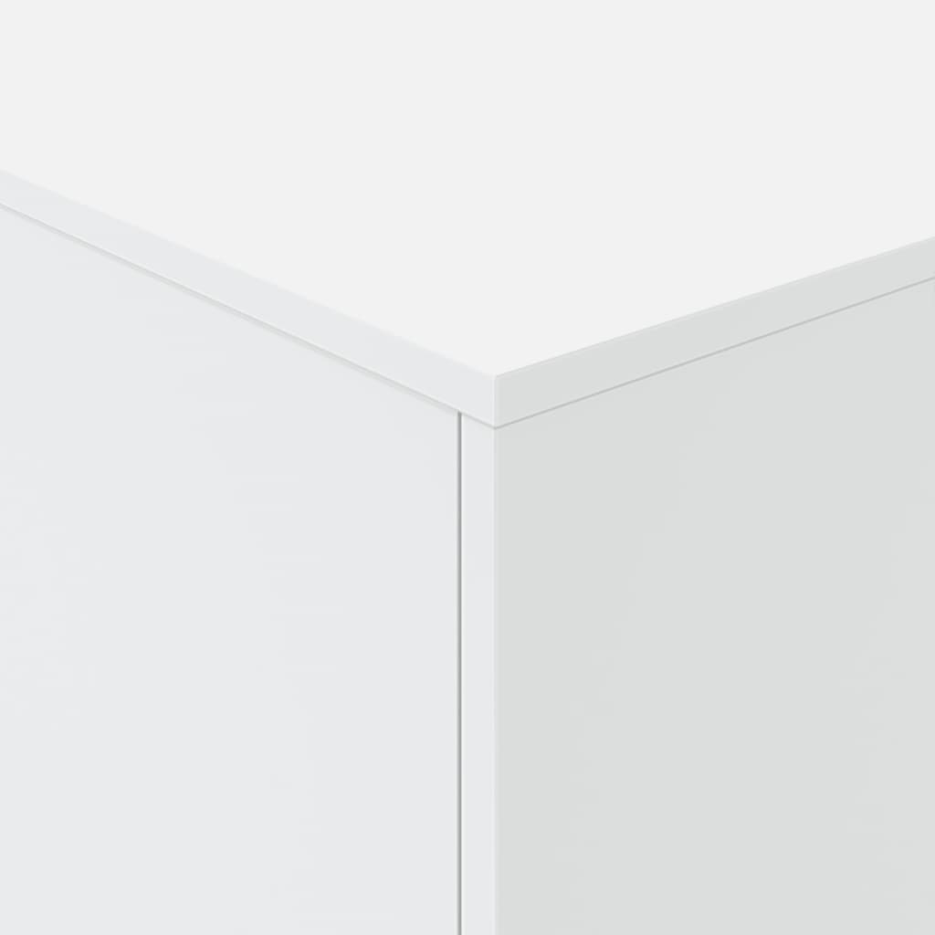 LED Coffee Table White 90 x 50 x 40 cm