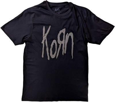 Мужская футболка Korn с логотипом XX-Large Черная
