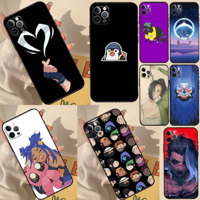 Мультяшный кейс Valorant для Oppo A98 A58 A78 A18 A38 A60 A80 A40 A77 A57 A17 A74 A54 A94 A96 A76 A16 A15 A5 Pro
