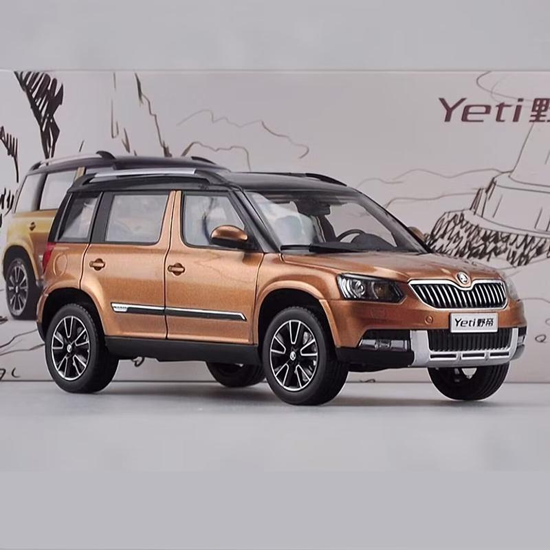 AAABW1 1:18 SKODA Yeti Внедорожник Литой Модель Автомобиля Металлический Литой Городской Внедорожник Модель Автомобиля Высокая Симуляция Коллекция Детская Игрушка Подарок
