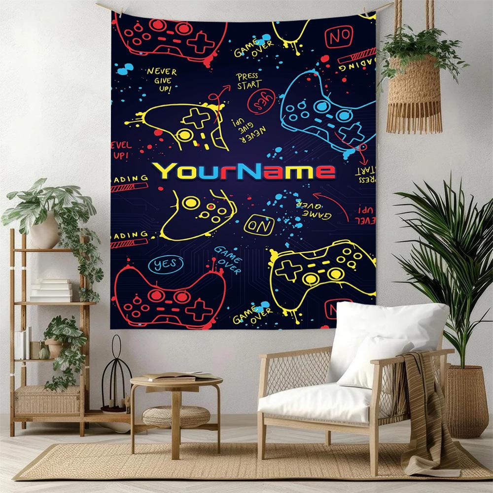 Roblox Custom Your Name Wall Decor Tapestry Art For Pet Memorial Birthdaywedding Party Backdrop Family Gift