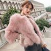 Autumn and Winter Fur New Women's Clothing Fashion Slim and Thin Fur Coat Women's Short Fox Fur Coat