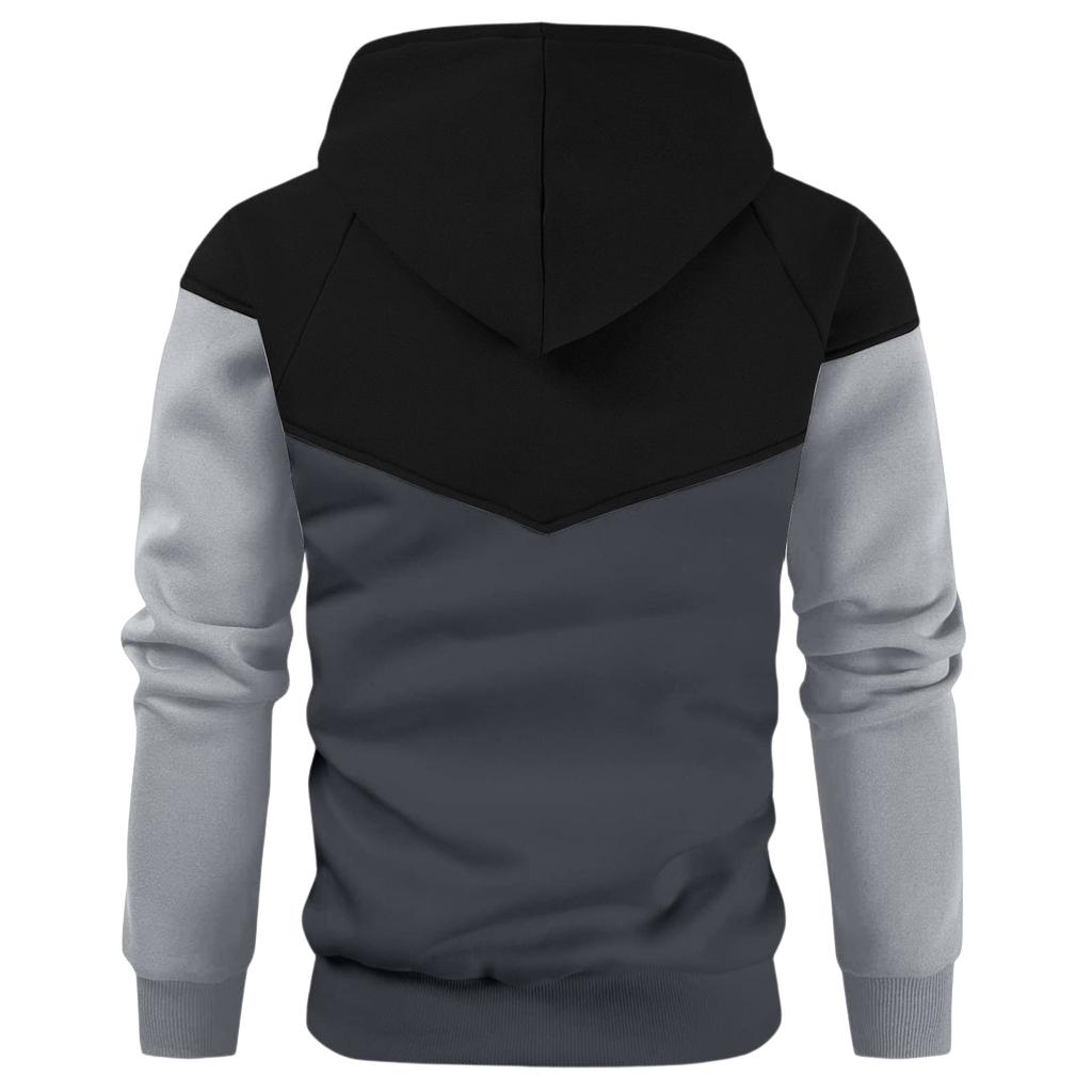 Мужской спортивный костюм с капюшоном на осень/зиму