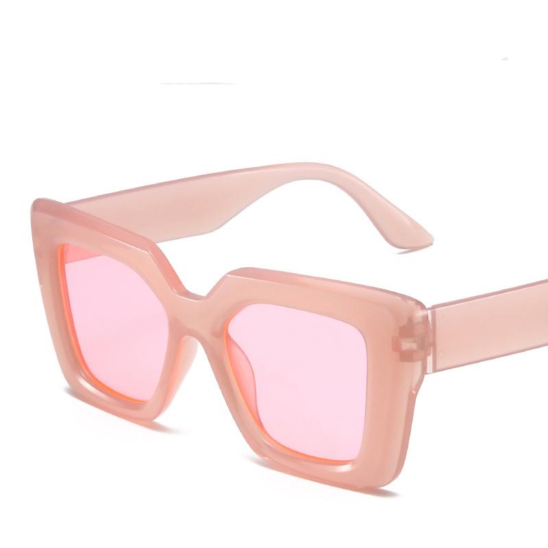 Новые солнцезащитные очки с большой оправой Женские Модные Уличные Солнцезащитные очки Пляжная вечеринка Очки Uv400 Дизайн Роскошного бренда Солнцезащитные очки