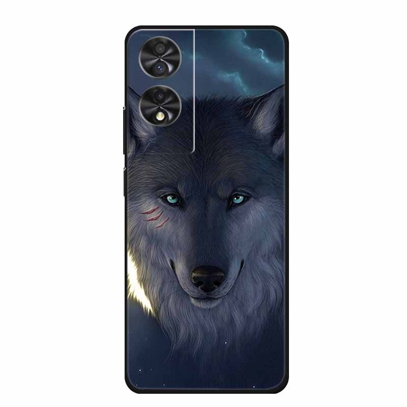 Для TCL 505 502 Чехол Роскошный ТПУ Мягкий Силиконовый Чехлы для Телефона Задняя Крышка для TCL505 TCL502 Мультяшный Защитный Ударопрочный Милый Fundas