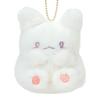 Sanrio Hanamaru Ghost Mascot Holder Nap Time on Fluffy White Cloud 575933