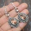 Amazing Morganite Gemstone Handmade Jewelry 925 Sterling Silver Earring