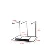 Metal Jewelry Display Creative Earphone Holder Hair Band Holder Headset Hanger Holder