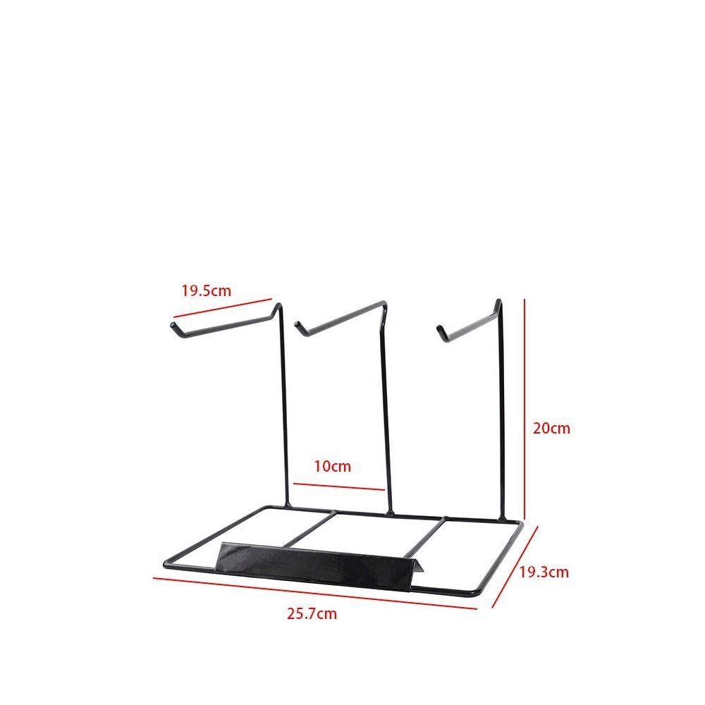 Metal Jewelry Display Creative Earphone Holder Hair Band Holder Headset Hanger Holder