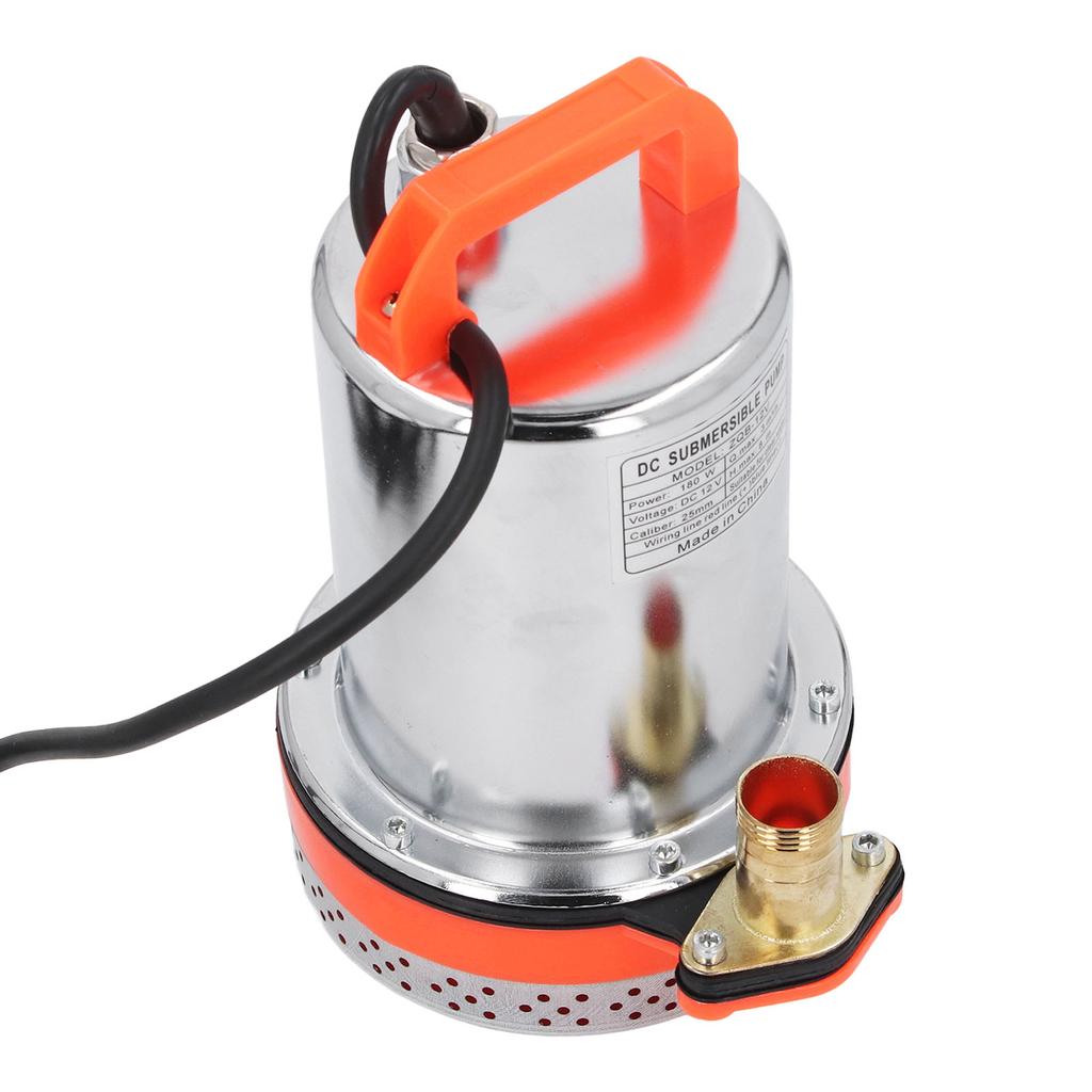 12 В солнечный погружной насос 180 Вт 1 дюйм выход 8 м подъем солнечный водяной насос для орошения сада