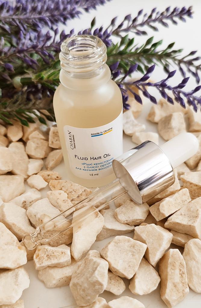 Масляный флюид (сыворотка) для кончиков волос Chaban Жидкие кристаллы с маслом арганы 15 ml
