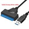 SataIII 3.0 Data Cable USB3.0 To SATA Easy Drive Cable 2.5 Inch Hard Disk Cable