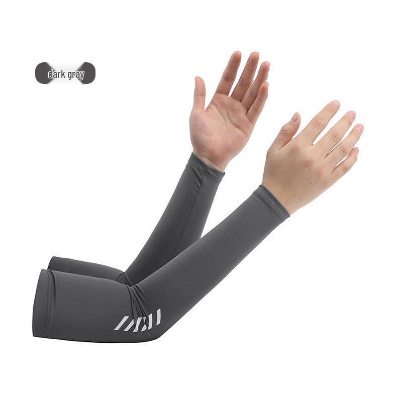 Unisex Anti-UV Ice Arm Sleeves for Summer Driving & Cycling