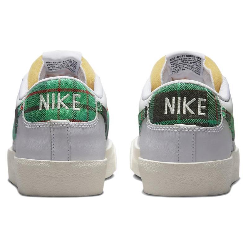 Nike Кроссовки Blazer Low 77 Tartan Обувь для скейтборда DV0801-100