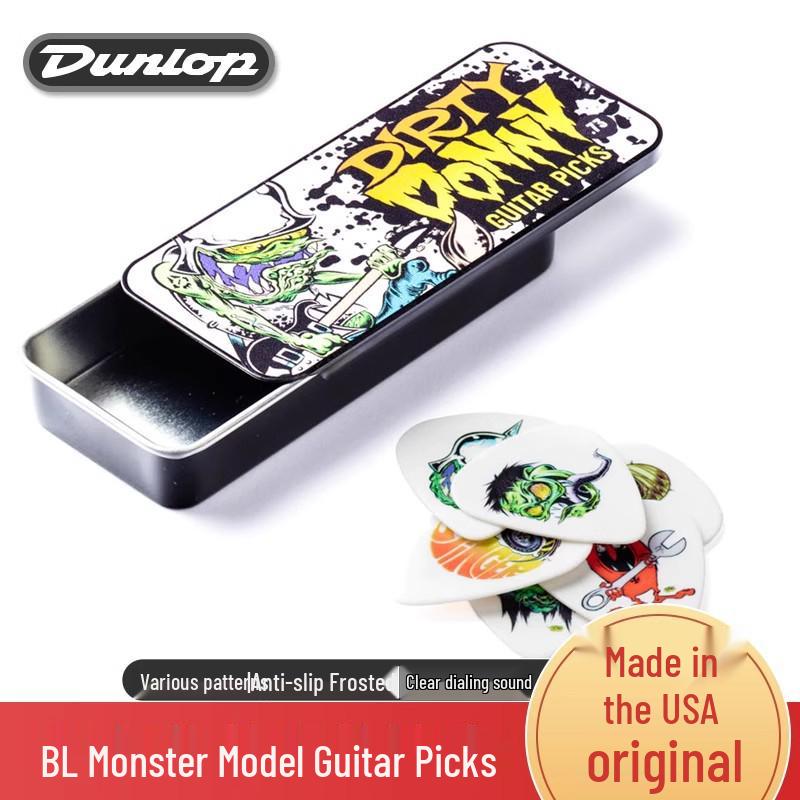 Dunlop BL111T Artist Series Anti-Slip Guitar Pick with Tin Box