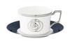 Aidan White Bone China Cup and Saucer (for Both Coffee and Tea), 240cc, T93687/4867-2