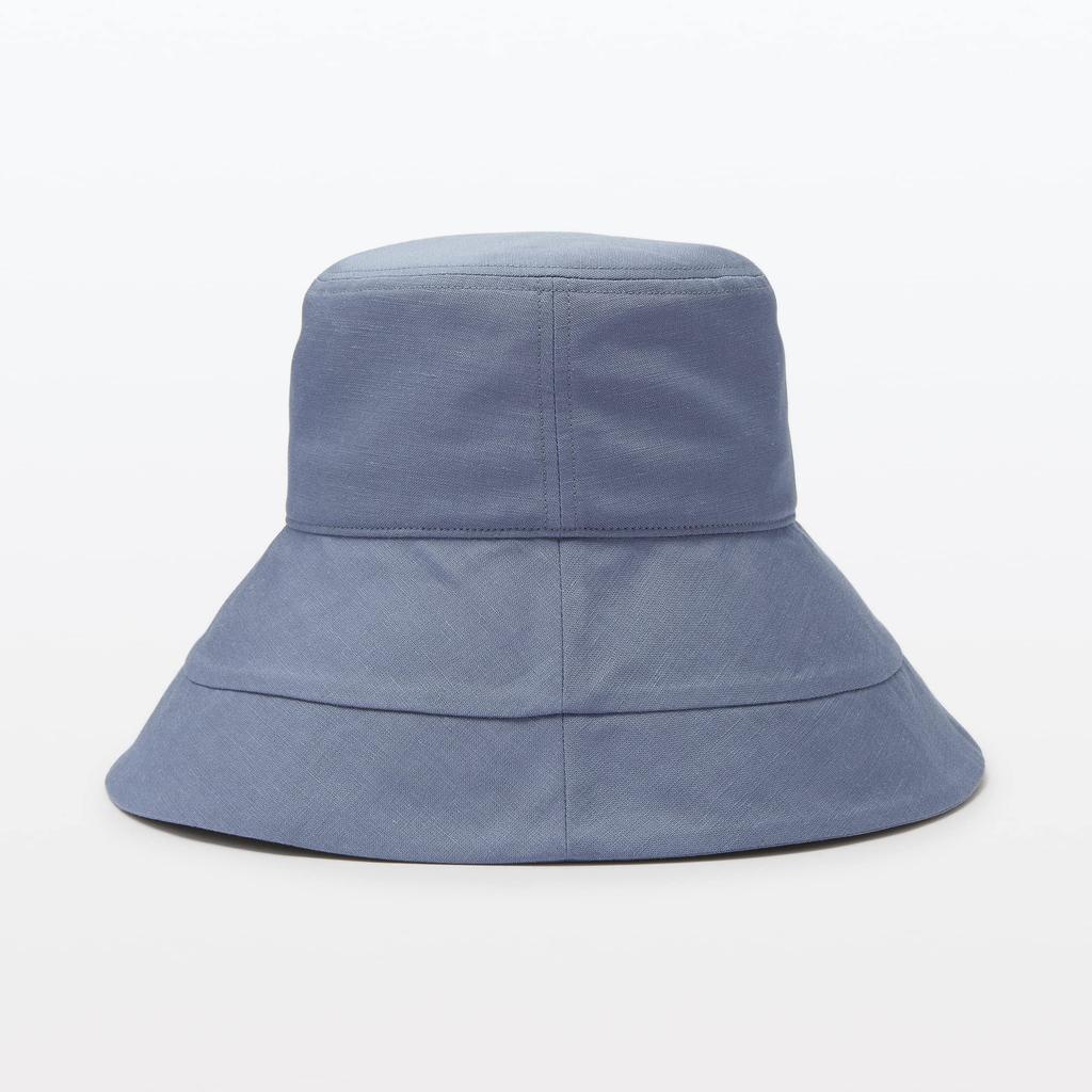 MUJI UV Protection Lyocell Linen Мойва DBA36A3S Дымчато-голубой 55-57.5 см