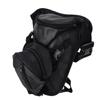 Men Leather Thigh Bag Multifunctional Drop Leg Bag Thigh Satchel for Bicycle Travel Hiking