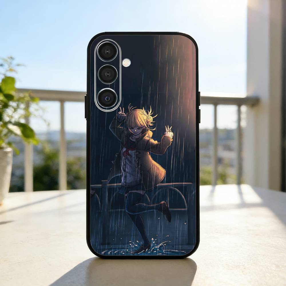 My Hero A-Academia Himiko Toga  Phone Case For Samsung  A73,72,71,53,52,51,22,91,80, Soft Black Cover