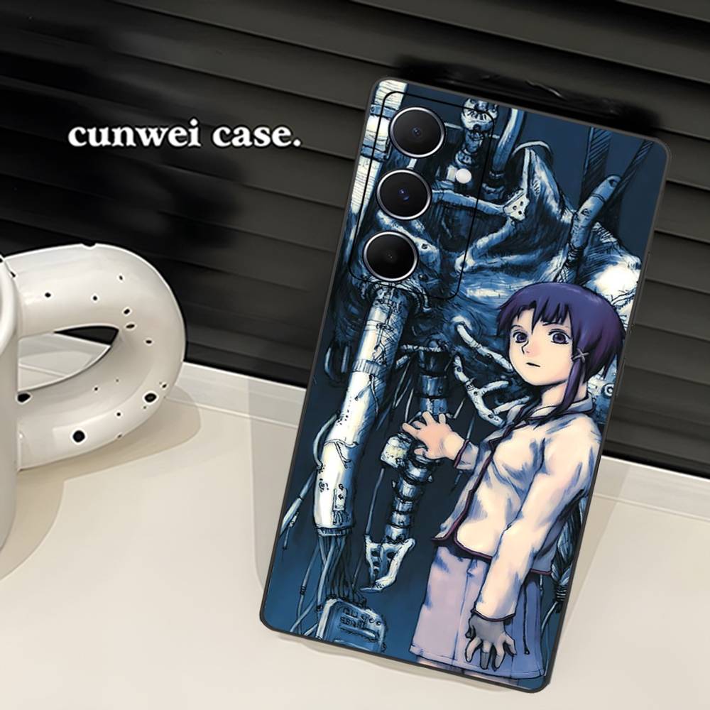 Чехол для телефона с рисунком Serial Experiments Lain для Samsung S 24 Fe 25 Ultra Plus 20 Lite 21 30 22 23 24 22 Ultra 5G Fundas