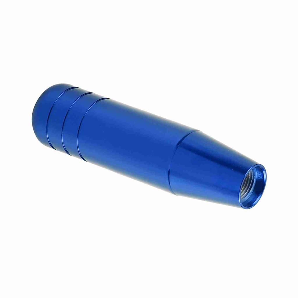 Universal Aluminum Alloy Car Manual Gear Shift Knob Handle Shifter Lever 13cm Blue