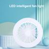 E27 Маленький вентилятор Бесшумный потолочный вентилятор со светодиодной подсветкой Вентилятор с регулируемой цветовой температурой и регулируемой яркостью