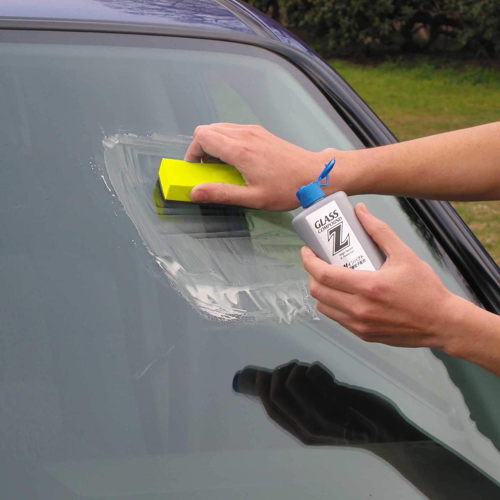 SOFT99 Glass Glass Compound Удаляет и Стеклянные покрытия со Стеклянных поверхностей Очиститель, Z, 100 мл, Грязь, Масло, (Код товара 05064)