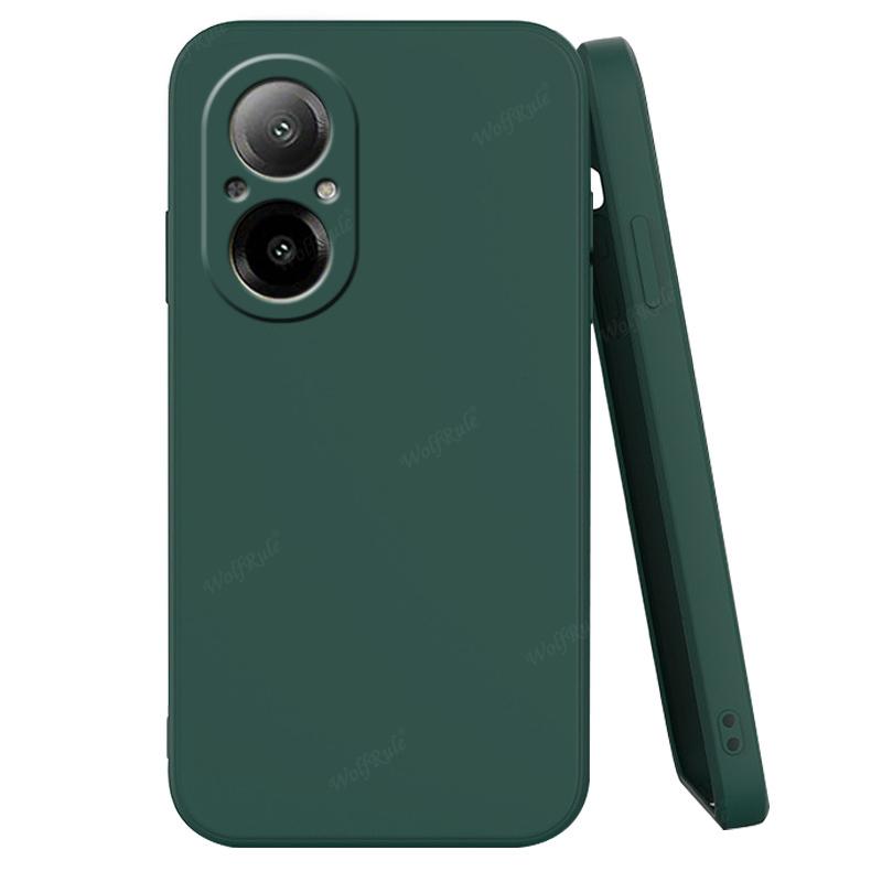 Для Realme C67 чехол OPPO Realme C67 Capas объектив защитный жидкий силиконовый телефон бампер задняя крышка TPU мягкие Fundas Realme C67 4G
