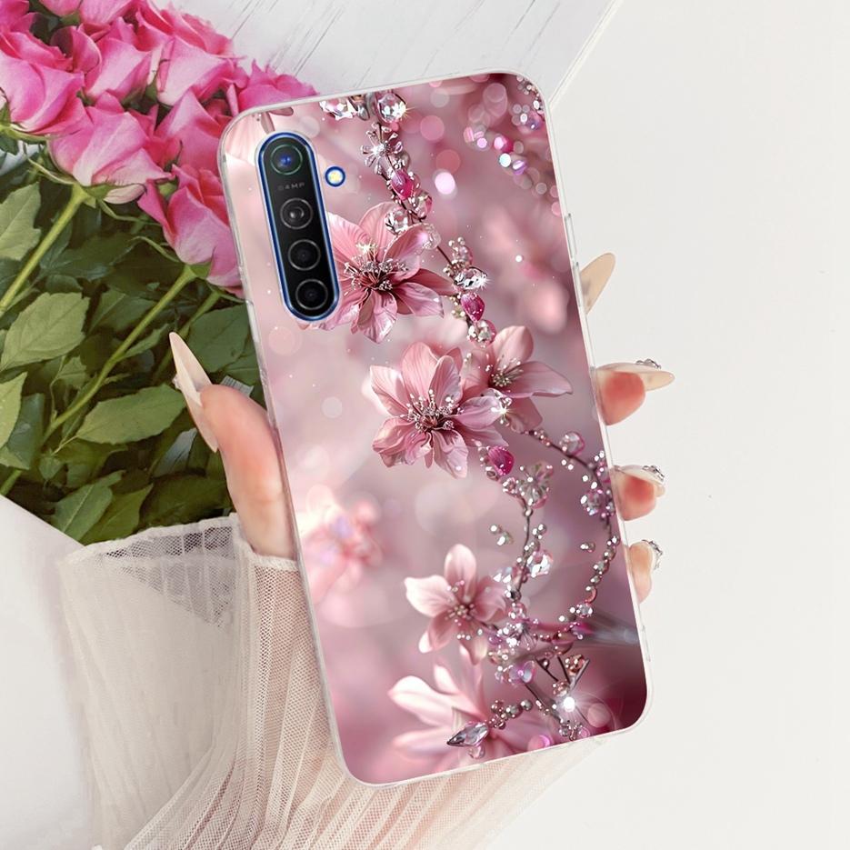 For Realme X2 Case Realme XT RMX1921 Luxury Butterfly Tree Painted Cover Soft Slim Phone Cases For Realme X2 Pro RealmeXT Fundas