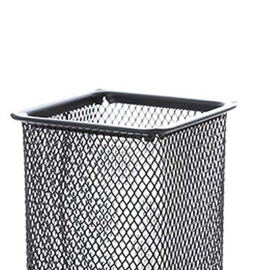 Металлический полый держатель для карандашей, ваза, горшок, аккуратный настольный контейнер для хранения канцелярских принадлежностей