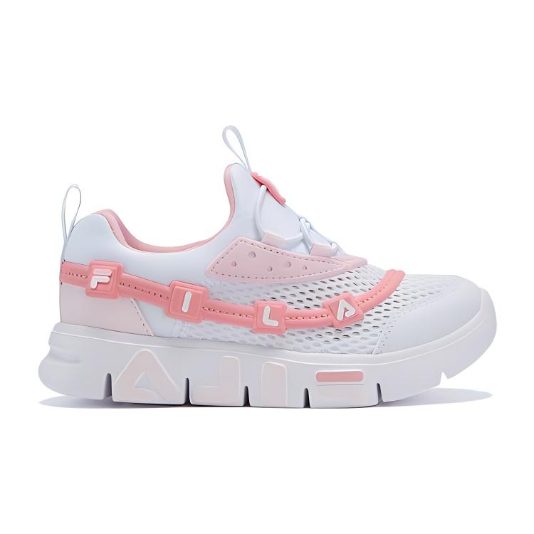 (PS) FILA GGUMI Light Sneakers 'White Pink' Kids' K14B322424PWP