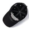 New Unisex Cap Letter Embroidery Stitched Stitching Cotton Baseball Cap Casual Outdoor Adjustable Cap For Women Men Trendy Fashionable Street Hat