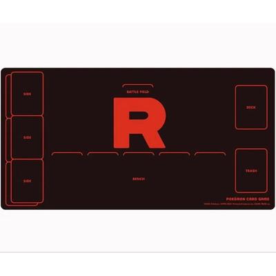 Использованный коврик Team Rocket Коврик Team Rocket Карточная игра Pokemon Карточка Pokemon Поке Центр