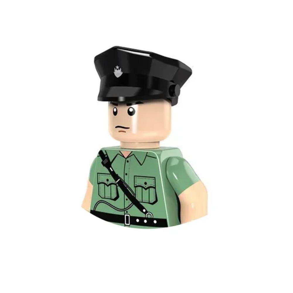 Набор Строительные Блоки MOC Игрушки Подарки Для Детей Модель Зомби в Защитном Костюме PG8081