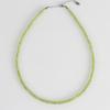 BICYCLE TROPHY BT Gemstone Necklace 09 (4mm Filled Jade Light Green)