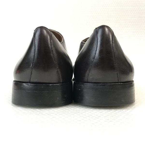 Bostonian Leather Straight Tip Shoes [9.5M/27.5/Brown] Vintage Dress(USED)