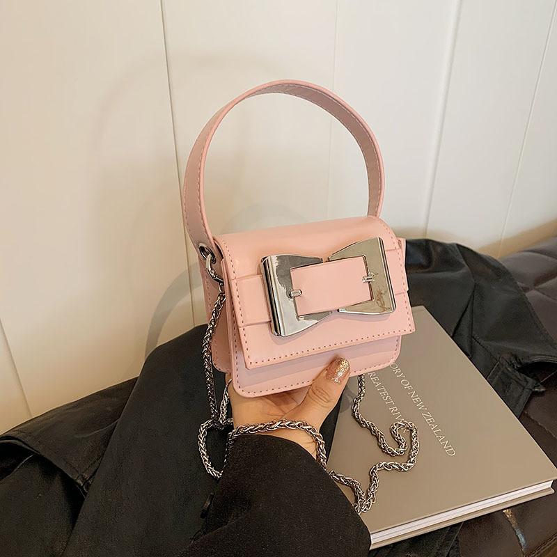 Trendy Mini Handheld Bag For Women 2024 Stylish Chain Shoulder Crossbody Bag