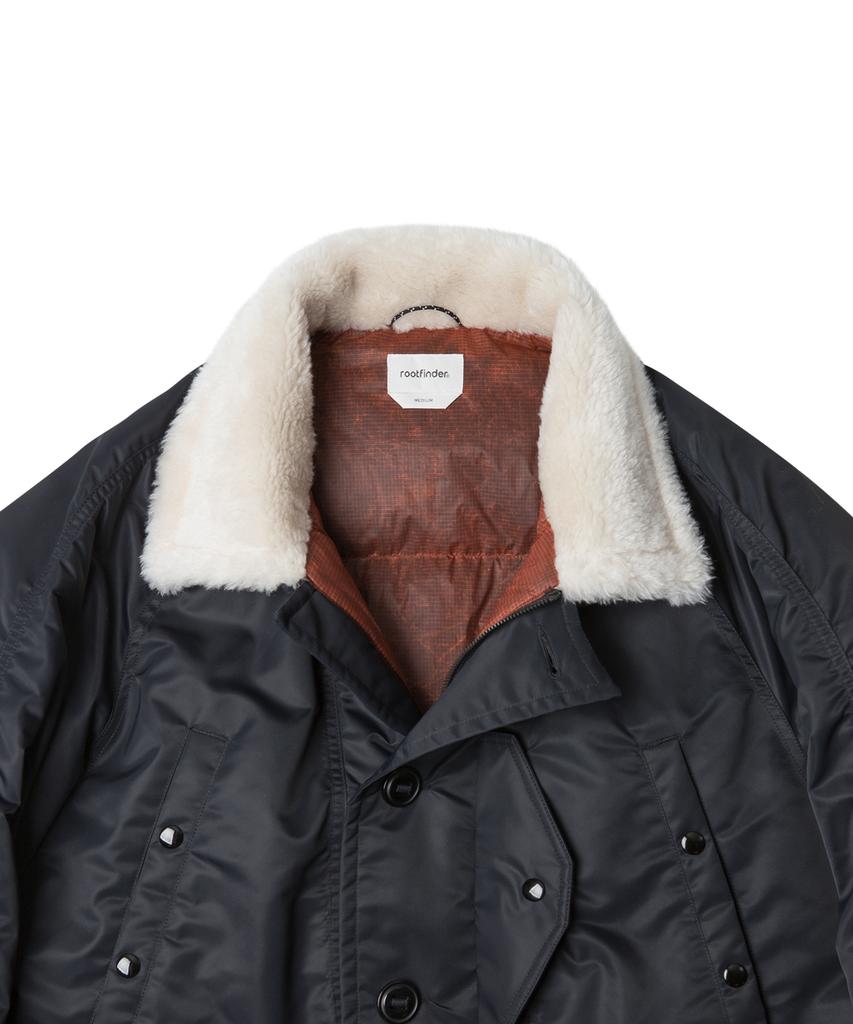 Rootfinder White Rock Down Parka / Ink Black