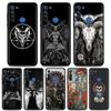 Черный мягкий чехол для Motorola Moto G30 G8 G9 Plus G Power One Fusion E6s E7 Plus Edge Plus, чехол для телефона, сатанинский страшный череп