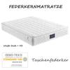 Lit double - MUVOE - 140 x 200 cm - 2 tiroirs - Matelas inclus - Design contemporain