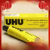Немецкий Uhu 35 мл прозрачный универсальный клей: Прочный, гибкий, идеально подходит для моделей и обуви