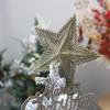Shining Tree Topper Stars Five-pointed Star Christmas Tree Ornaments  New Year