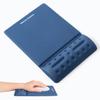 Univo Colors Mouse Pad with Integrated Wrist 245mm X Ergonomic Soft Stress Breathable Wrist Massage Rest, 170mm, Fatigue-Reducing, Design, Material,
