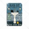 Vintage Cat Metal Sign Poster, Home Decor, Retro Animals Tin Sign, Living Room, Pet Shop, Bar, Hotel, 20x30cm